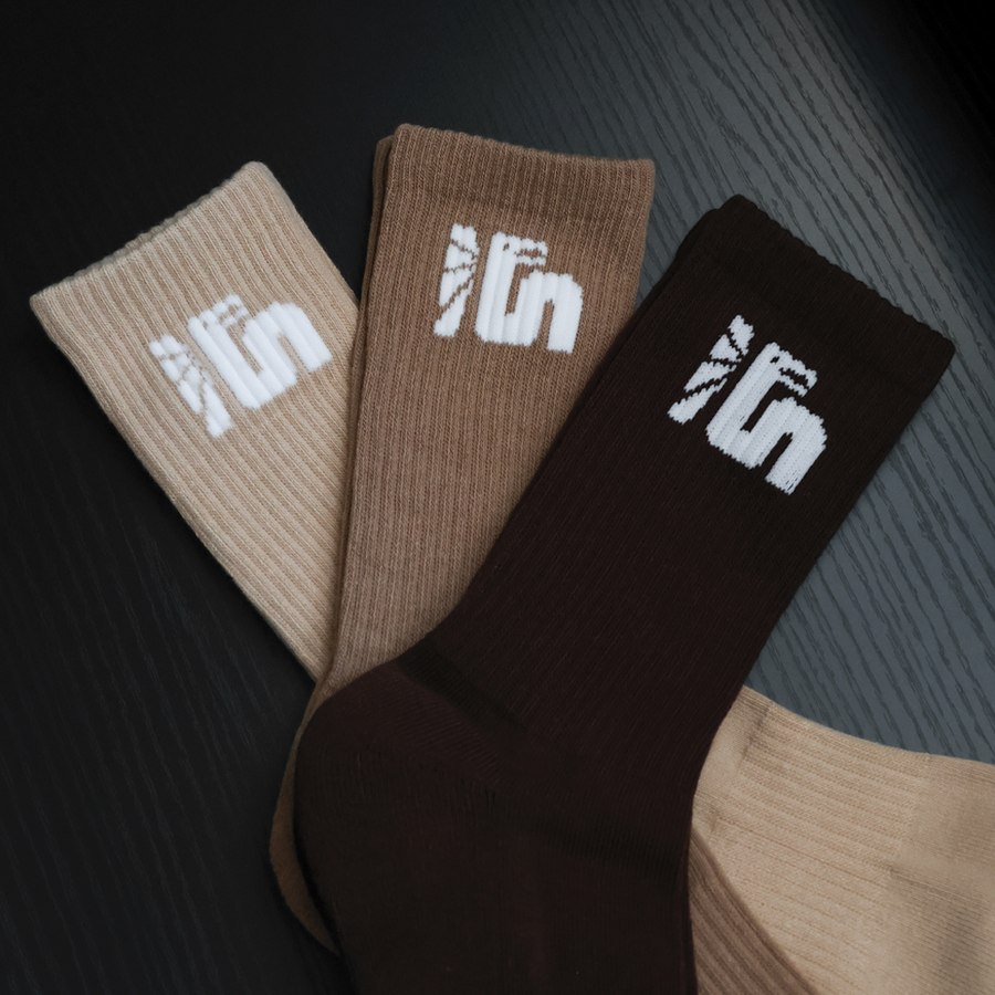 CREW SOCKS - 3 PAIRS