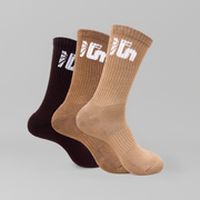 CREW SOCKS - 3 PAIRS