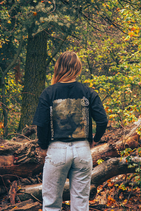 Darc Horseman tee in black, back