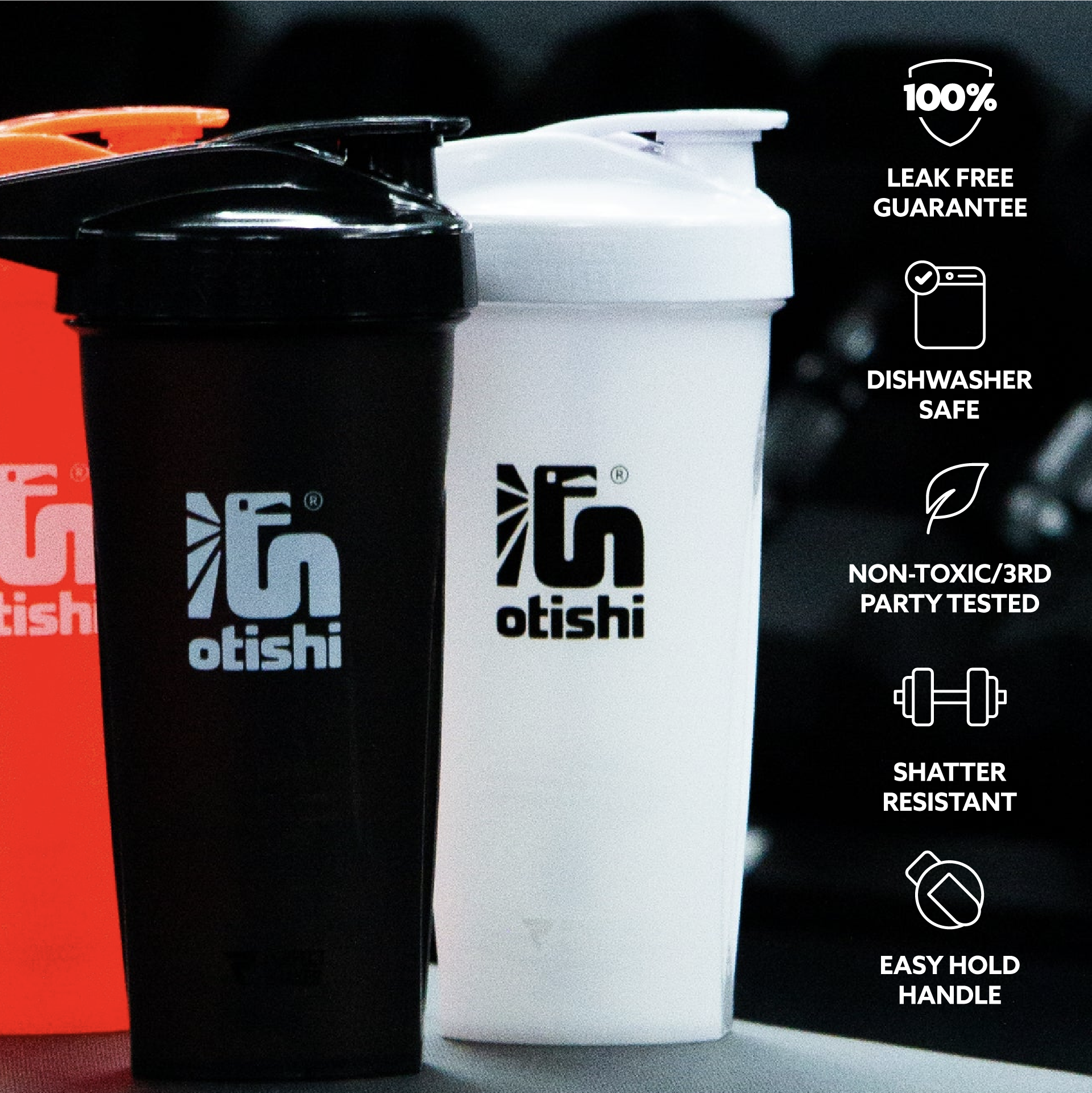 Otishi Perfect Shaker Bottle (28 oz/828 mL)